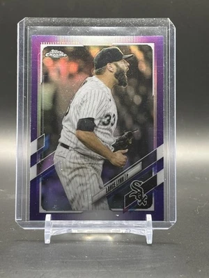2021 Topps Chrome atualização refrator roxo #USC57 Lance Lynn Chicago White Sox - Imagem 1 de 2