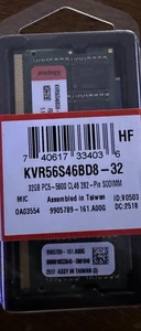 32GB PC5-5600  RAM  DDR5 CSODIMM - Picture 1 of 1