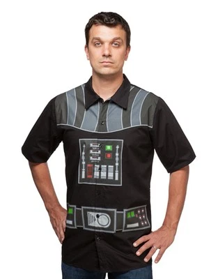 I Am Vader manga curta botão tamanho médio - ThinkGeek  - Imagem 1 de 4