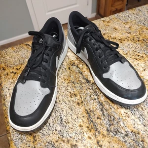 Nike Air Jordan 1 Golf Shoes DD9315-001 Size 14 US - Picture 1 of 13