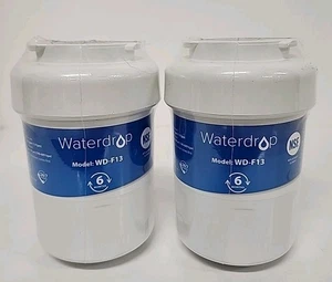 2-Pk Waterdrop WD-F13 Refrigerator Water Filter Replacements NEW *Free Shipping - Picture 1 of 4