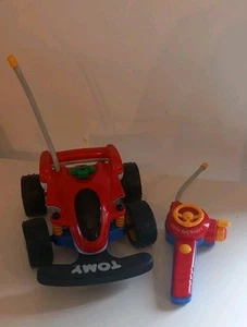 Telecomando Auto Radiocomandato Tomy Big Fun Little Rc Buggy 1990 LEGGERE DESCRIZIONE - Foto 1 di 9