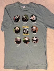 Smithsonian T-Shirt L Large Pandapalooza Panda Zoo Conservation Biology - Picture 1 of 2