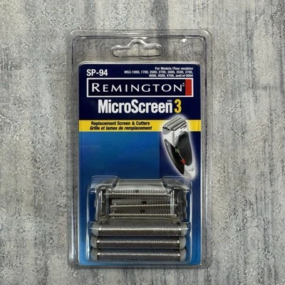 New/Sealed Remington Replacement Screen & Cutters Microscreen 3 SP-94 Foto 1 de 3