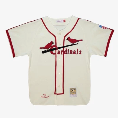STAN MUSIAL 1944 ST LOUIS CARDINALS AUTHENTIC JERSEY SIZE SMALL 🔥 - Image 1 of 4