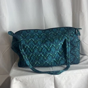 Markenlos Xtra Large Original Seesack Gepäck Steppmuster Blau 20x13x11 - Bild 1 von 6