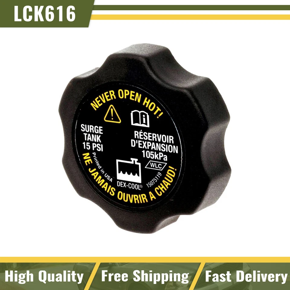 RC98 AC Delco Radiator Cap New for Chevy Avalanche Express Van Suburban SaVana - Image 1 of 4