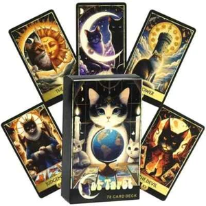 Skurrile Katze Tarot 78 Karten Deck (Neu-Sealed!) - Bild 1 von 8