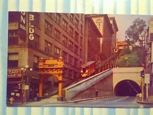 POSTAL DE COLECCIÓN ANGEL'S FLIGHT LOS ANGELES CALIFERIA - Imagen 1 de 12