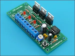 3 Channel LED Controller Chaser Light Show Strobe Strip Microcontroller - HK9983 - Picture 1 of 4