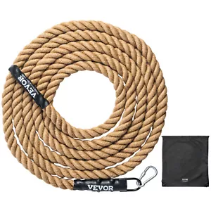 VEVOR 10FT-100FT Gym Climbing Rope Fitness Strength Training Rope Home Exercise - Picture 1 of 86