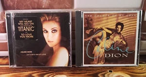 Celine Dion CDs Menge 2 Let's Talk About Love (Titanic) & The Colour of My Love - Bild 1 von 6