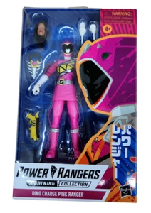 Figura de acción de 6 pulgadas Dino Charge Pink Power Ranger Lightning Collection - Imagen 1 de 2