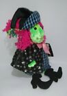 TY Beanies Scary The Witch Green Plush Soft Toy Female Halloween Figure Doll