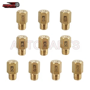 10pcs M5 Hex Type Main Jets for MIKUNI VM/TM/TMX Carburetor 200 210 220 230-290 - Picture 1 of 7