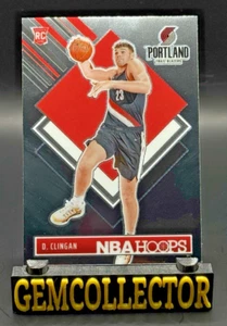 Donovan Clingan 2022 Panini NBA Hoops #293 Tribute Chrome (RC) - Trail Blazers - Bild 1 von 2