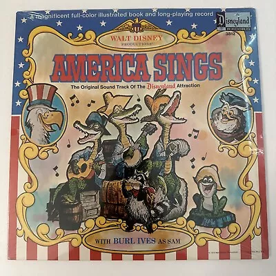Disney America Sings Original Sound Track Disneyland Attraction '74 SEALED 3812 - Image 1 of 4
