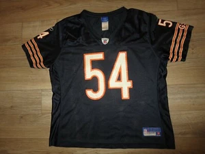 Brian Urlacher #54 Chicago Bears NFL Reebok Jersey Womens XL - Picture 1 of 2