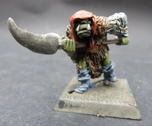 MODELLINO GAMES WORKSHOP WARHAMMER - ORCO CON LANCIA - - Bild 1 von 5