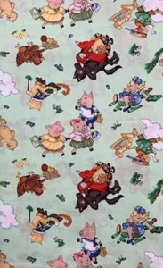 Mary Engelbreit Fabric Nursery Rhymes Fairytale Cranston VIP By The Yard - Picture 1 of 10