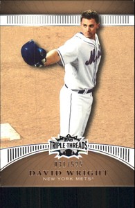 2010 (METS) Topps Triple Threads Sepia #107 David Wright/525