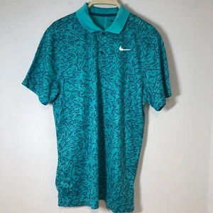 Nike Dri-FIT Victory+ Men's Allover Print Golf Polo Shirt Small NWT DV8497-317 - Picture 1 of 5