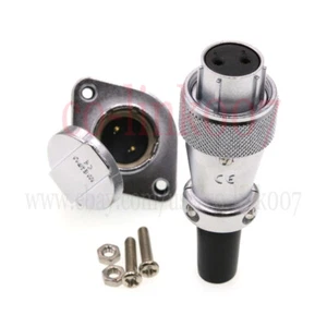 Conector de alimentación eléctrica industrial WS16 2 pines, enchufe impermeable de 2 pines IP67 - Imagen 1 de 7
