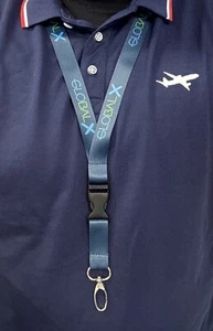 NEW GLOBAL X AIRLINES LANYARD U.S.A. FAST SHIPPING from Miami - Picture 1 of 13