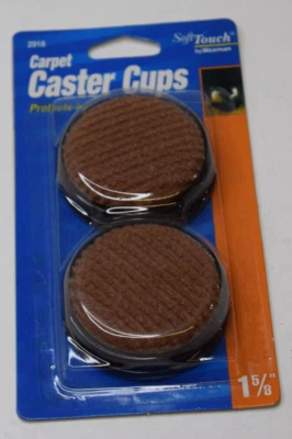 Tazas giratorias para alfombras | Muebles se deslizan los mejores 1 5/8' de diámetro Foto 1 de 4