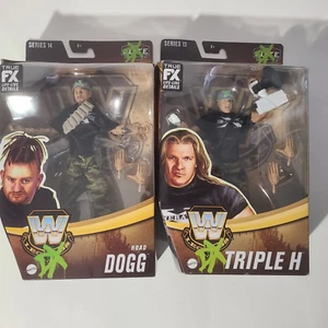 WWE Mattel Legends DX Elite Road Dogg & Triple H Figures New/Sealed - Picture 1 of 5