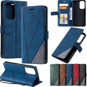 For Samsung A33 A23 A13 A53 A73 A14 Wallet Card Holder Leather Phone Case Cover - Picture 1 of 36