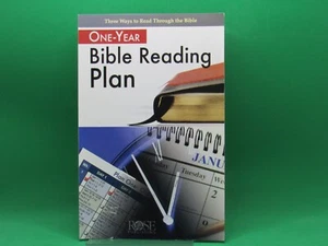 One-Year Bible Reading Plan -Fold Out - New - FREE Shipping - Imagen 1 de 2