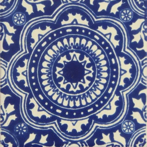 9 Mexican Ceramic Decorative Talavera Handmade and Hand Painted Tiles 4x4" C330 - Picture 1 of 1