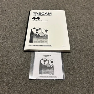 Manual y DVD manual Tascam 44 vintage - Imagen 1 de 4