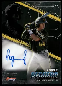2021 Bowman's Best Liover Peguero AU Best of 2021 Autographs #B21-LP - Picture 1 of 2
