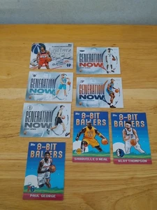 2025-26 Topps Basketball 8-Bit Ballers,Generation Now,Clutch City Prospects Lot - Picture 1 of 17