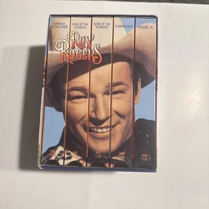 Roy Rogers VHS 1999 Box Set 5 Filme Romantik Cowboys Pioniere Susanna Pass Vintage - Bild 1 von 3