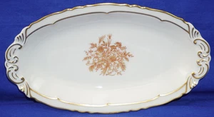 Haviland Floreal Relish Dish, 9 3/8" (G42) - Picture 1 of 8