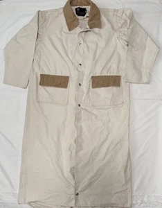 Cappotto lungo Ghost Riders uomo taglia large western cowboy tela spolverino made in USA - Foto 1 di 5