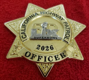 CALIFORNIA HIGHWAY PATROL 60TH SUPER BOWL CHALLENGE COIN (ELA CHP LAPD POLICE) - Bild 1 von 3