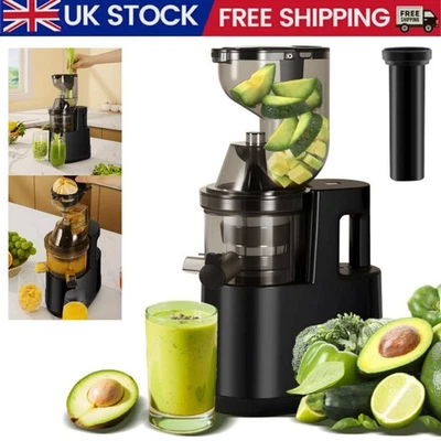 Cold Press Slow Masticating Fruit Juicer Whole Food Juicing Machine Electric UK - Image 1 of 4