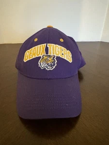 Cappello Cappellino OSFA Regolabile Copricapo LSU Tigers Multicolore Usato - Foto 1 di 6