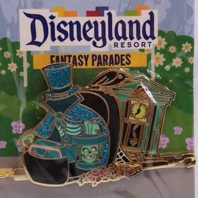 C1 Disney Disneyland Fantasy Parades LE 2500 Pin Haunted Mansion Hatbox Ghost - Image 1 of 2
