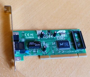 Allied Telesyn AT-2500TX V3 PCI 10/100Mbit Ethernet Adapter Card - Bild 1 von 3