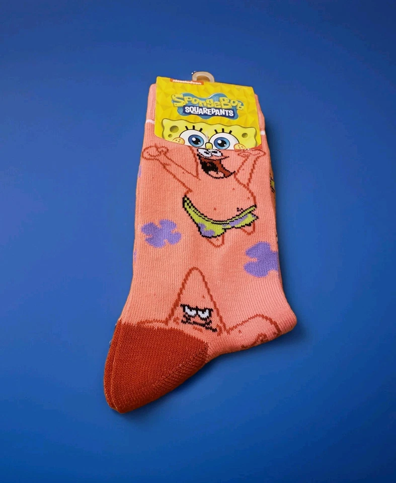 Bob Esponja Pantalones Cuadrados Par Novedad Calcetines Mujer Zapato Talla 5-10 Nuevo Foto 1 de 3