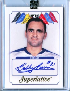 2013-14 - In The GameSuperlative - First Six Autograph Gold - Bob Baun (001/005) - Picture 1 of 1