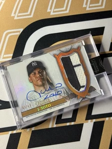 2024 Topps Dynasty Juan Soto Dynastic Data Patch Auto /10 DAP-JS2 - Bild 1 von 2