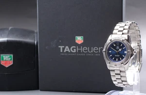Juego completo *N COMO NUEVO* TAG HEUER 2000 Profesional WK2117-1 Azul Hombre Reloj AT JAPÓN - Imagen 1 de 10