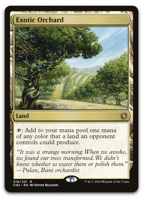 Exotic Orchard #219 (LP) Conspiracy Take the Crown CN2 Magic MTG - Image 1 of 2
