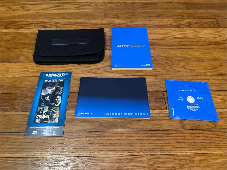 Honda Odyssey 2015 manual del propietario con estuche OEM envío gratuito Foto 1 de 1